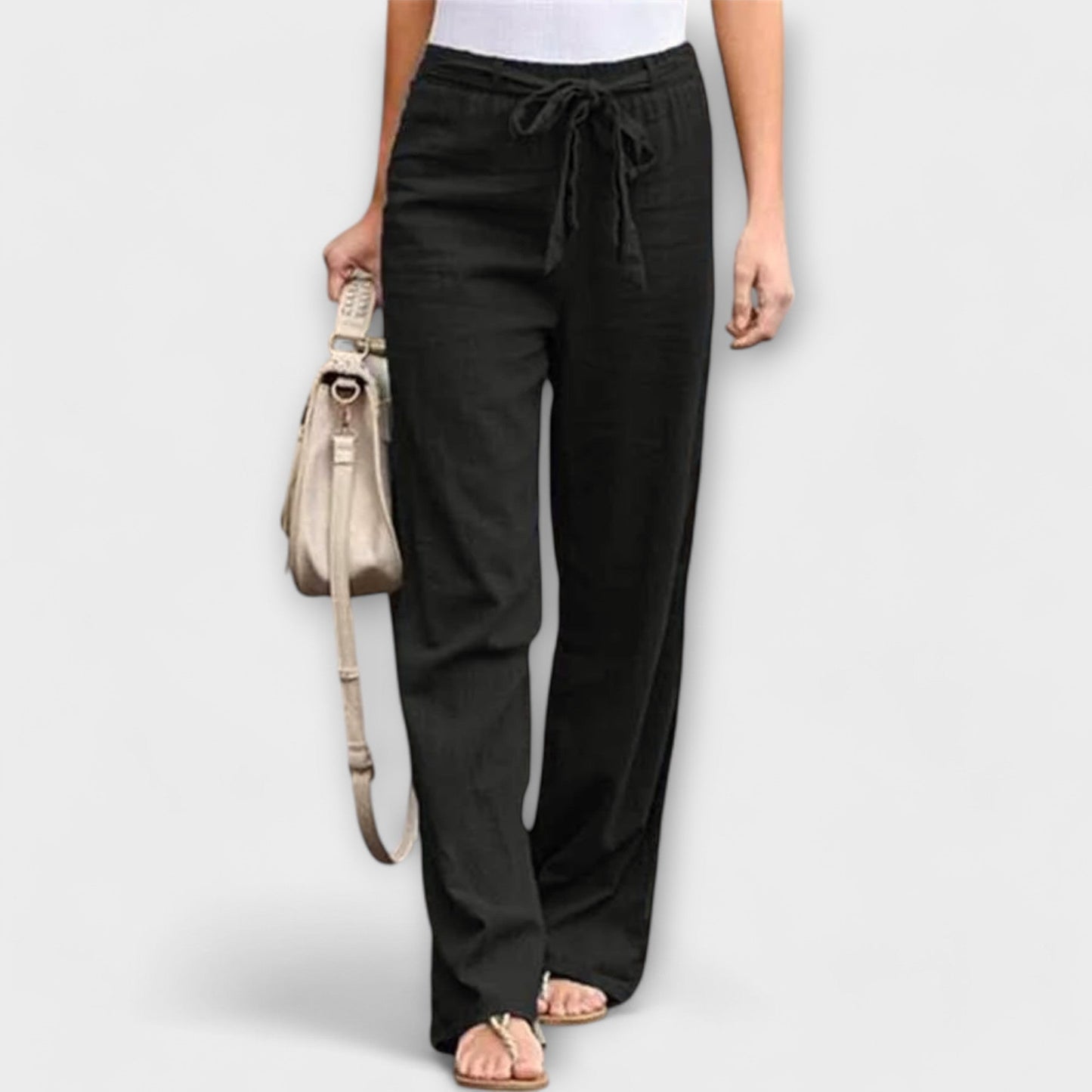 Comfortable Linen Wide Leg Pants Women