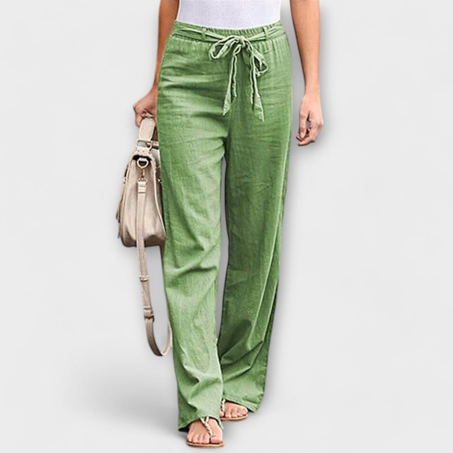 Comfortable Linen Wide Leg Pants Women