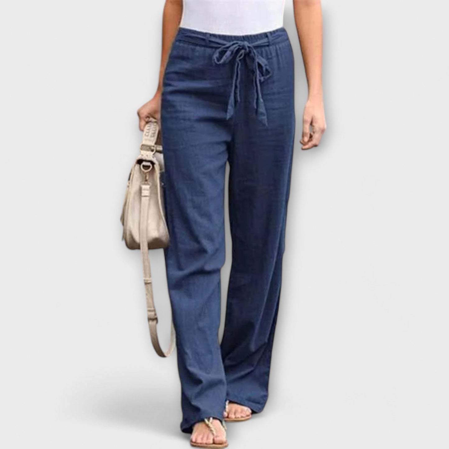 Comfortable Linen Wide Leg Pants Women