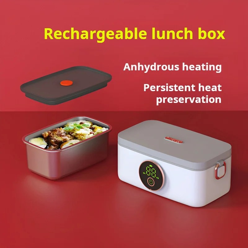 Insulated Rechargeable Lunch Box Heater