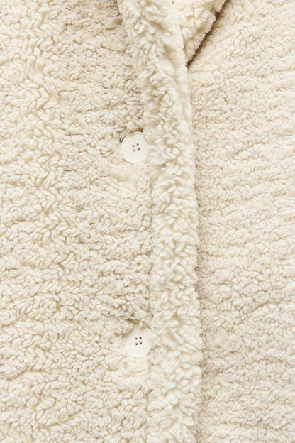 Rose | Comfortable Winter Long Teddy Coat