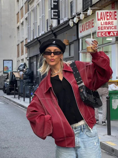 Simple Chic Women's Parka Coat
