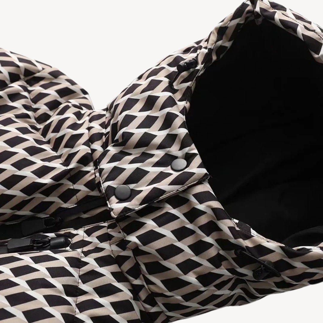 Women's Belted Puffer Jacket 7