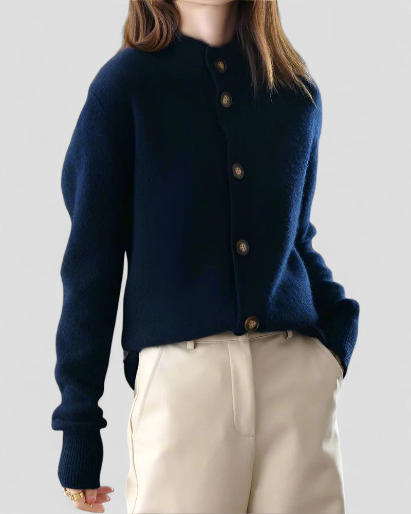 Women’s Button Up Knitted Cardigan 1