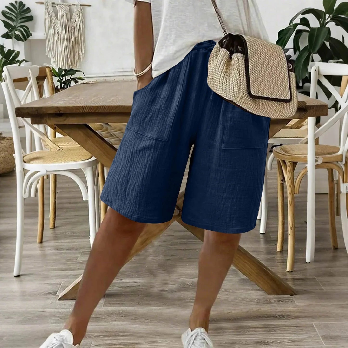 Comfortable Women's Summer Shorts with Pockets