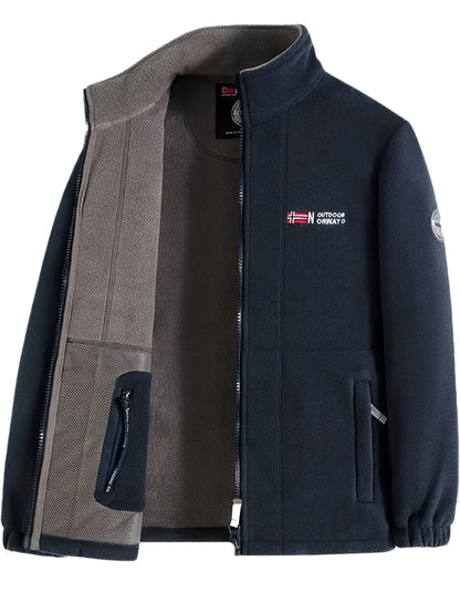 Simple Waterproof Mens Parka Jacket