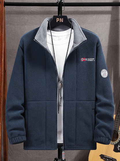 Simple Waterproof Mens Parka Jacket
