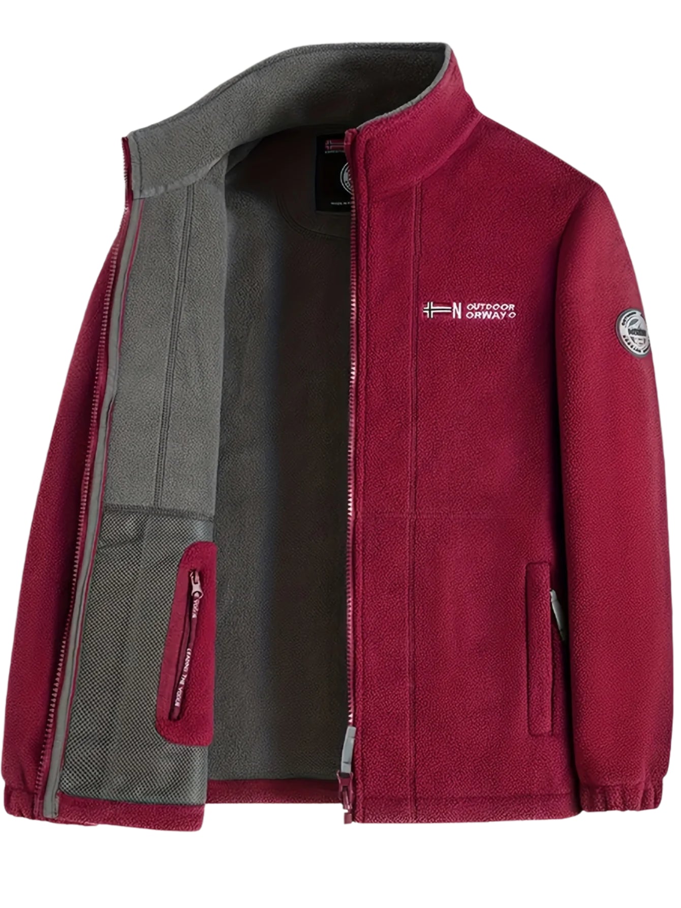 Simple Waterproof Mens Parka Jacket
