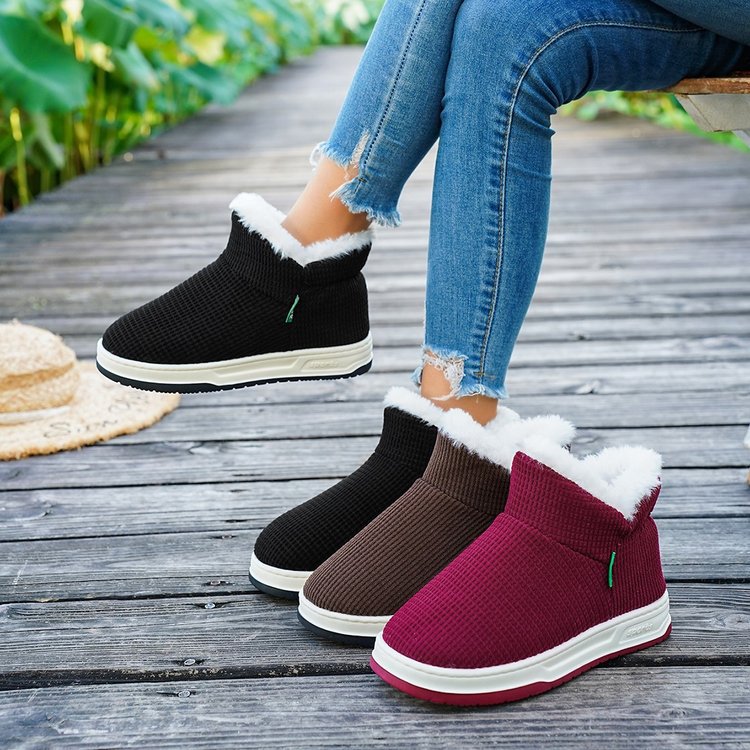 Warm Insulated Ankle Boots for Women