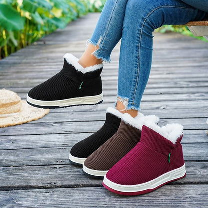 Warm Insulated Ankle Boots for Women