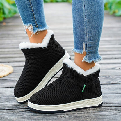 Warm Insulated Ankle Boots for Women