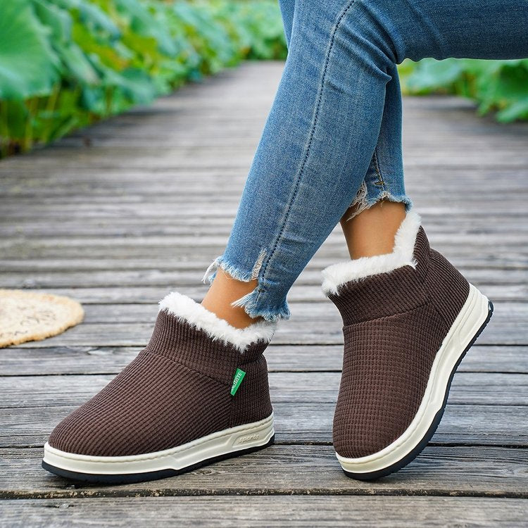 Warm Insulated Ankle Boots for Women