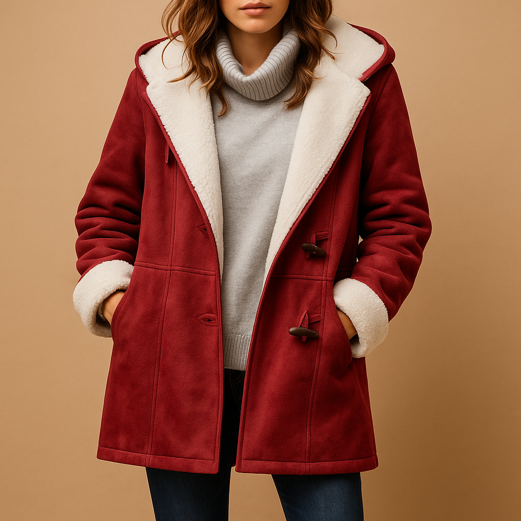 Warm Women's Parka Hooded Coat - Luxivelle
