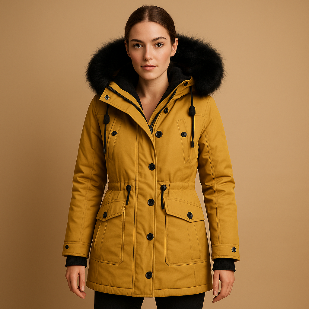 Warm Women's Waterproof Parka Coat