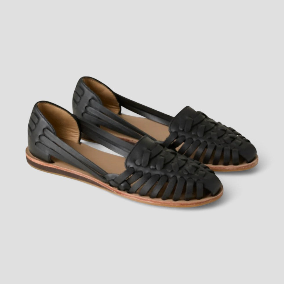 Women's Orthopedic Woven Leather Sandals for Everyday Comfort 0