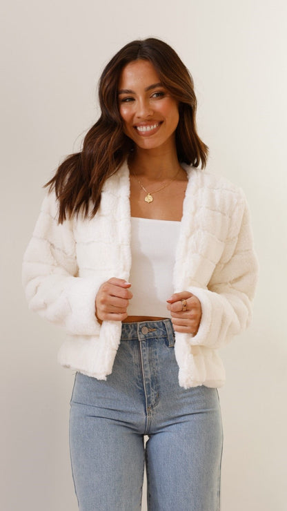 Short Fitted Party Jacket for Ladies