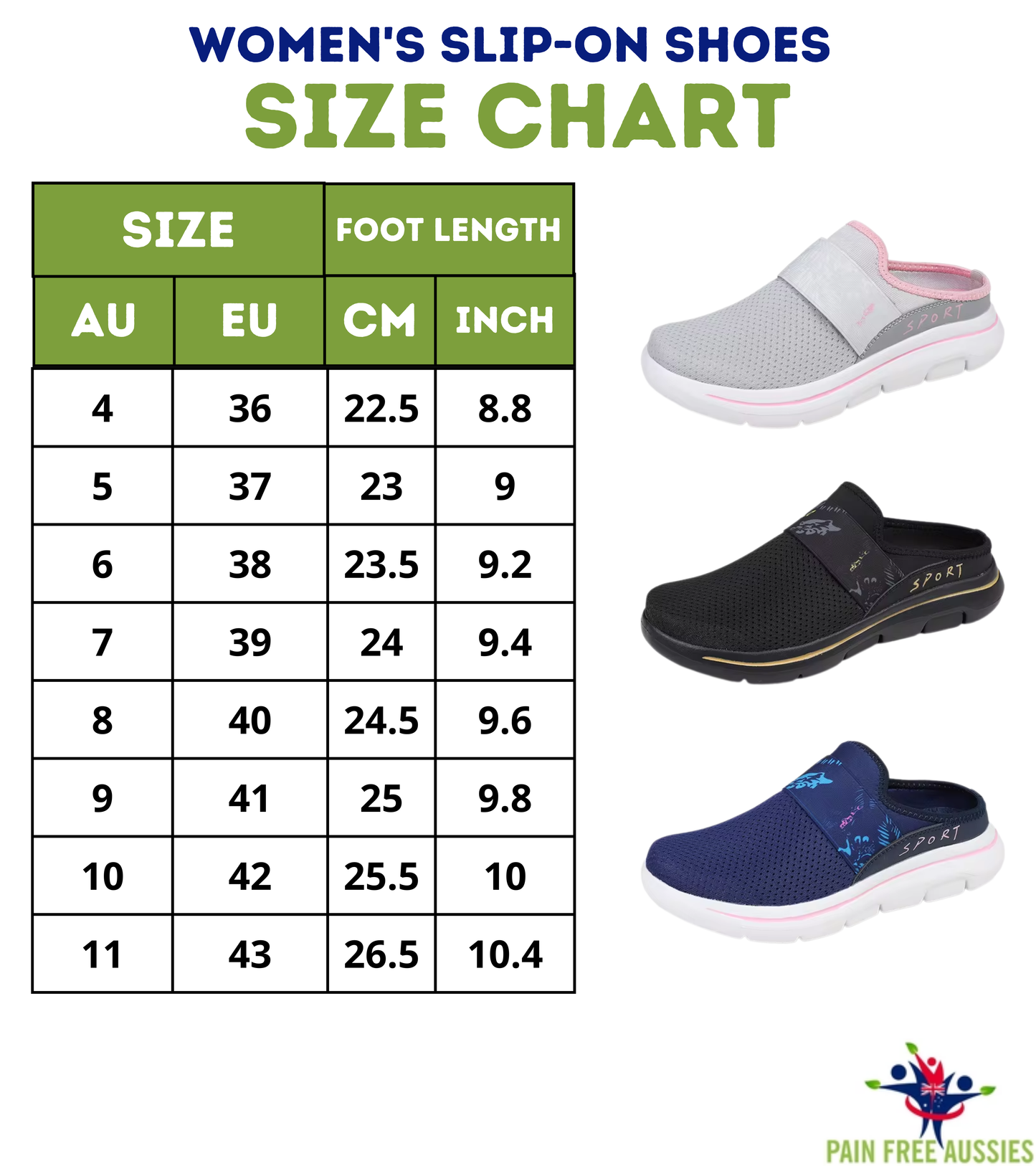 Comfortable Unisex Slip On Walking Shoes