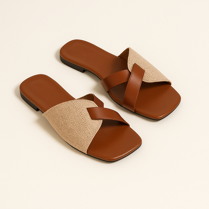 Classic Comfortable Open Toe Flat Sandals
