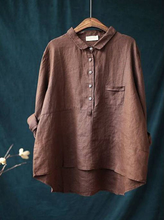 Classic Casual Women's Long Sleeve Top - Luxivelle
