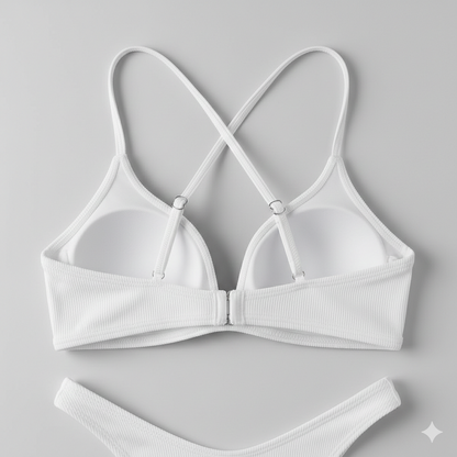 Comfortable Fit Bikini Swimsuit Top Set