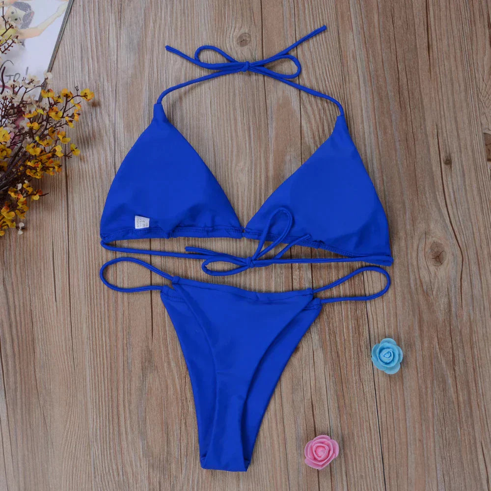 Women's Adjustable Bikini Swimsuit Set