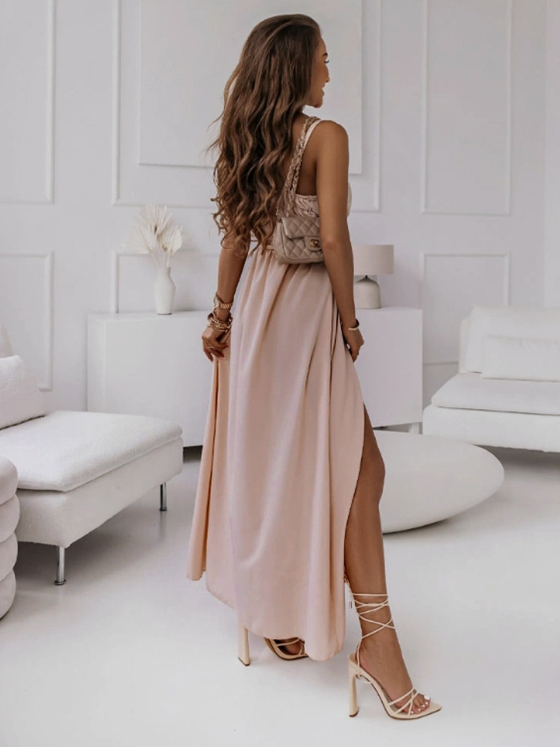 Long Formal Evening Gowns for Women Wedding Guests