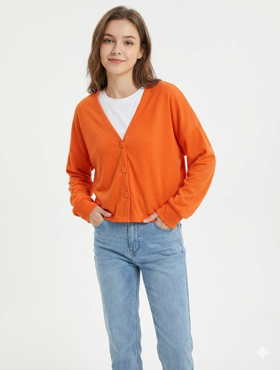Soft Women's Open Front Knit Cardigan - Luxivelle