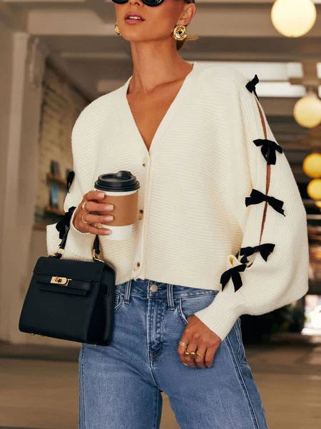 Comfy Women's Knitted Cardigan Sweater - Luxivelle