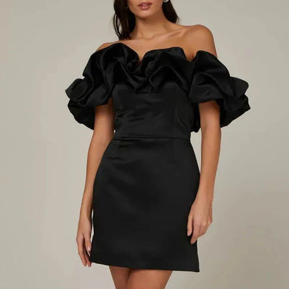 Sexy Off The Shoulder Party Dress Mini