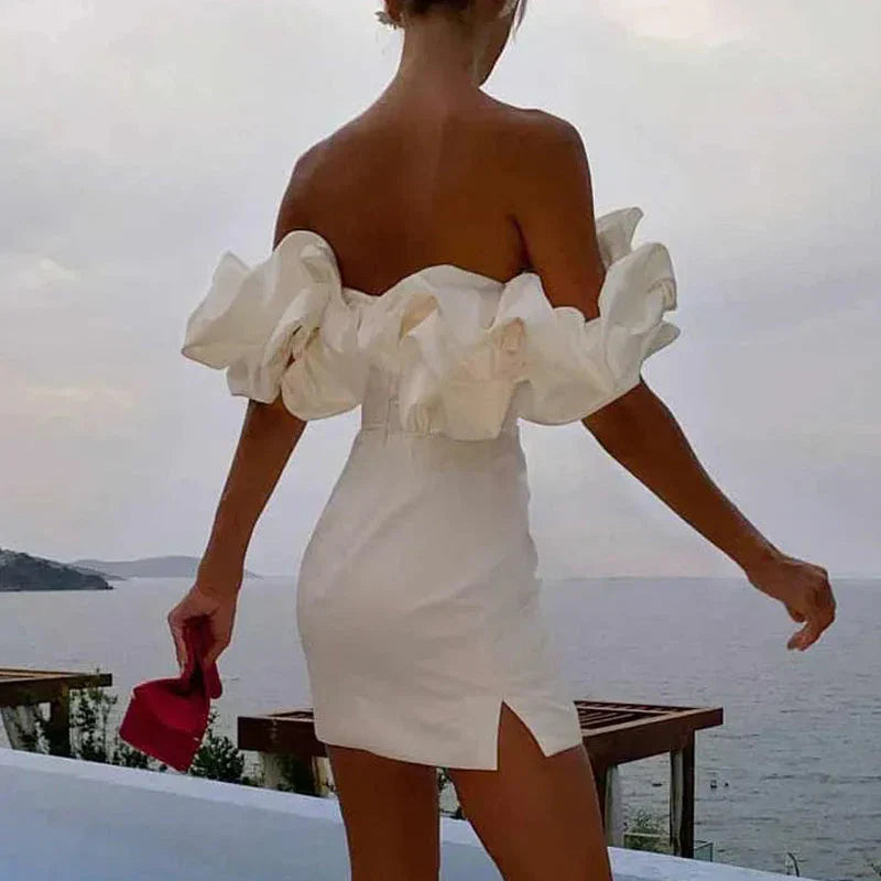 Sexy Off The Shoulder Party Dress Mini