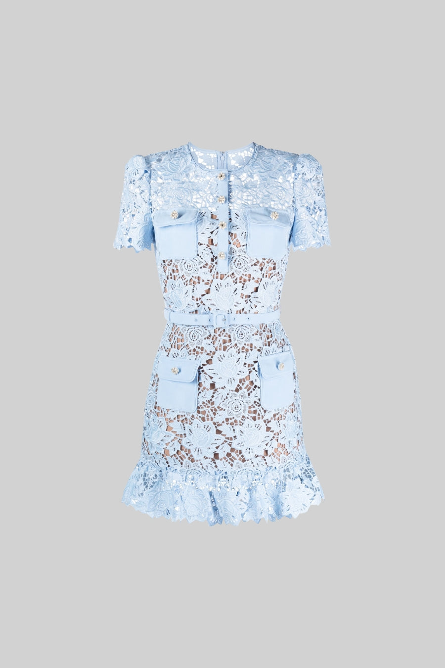 Sexy Embroidered Mini Party Dress for Women