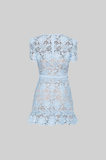 Sexy Embroidered Mini Party Dress for Women