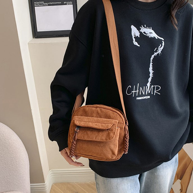 Small Zipper Pouch Crossbody Purse