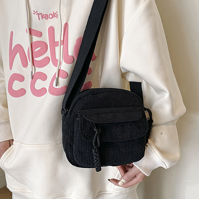Small Zipper Pouch Crossbody Purse
