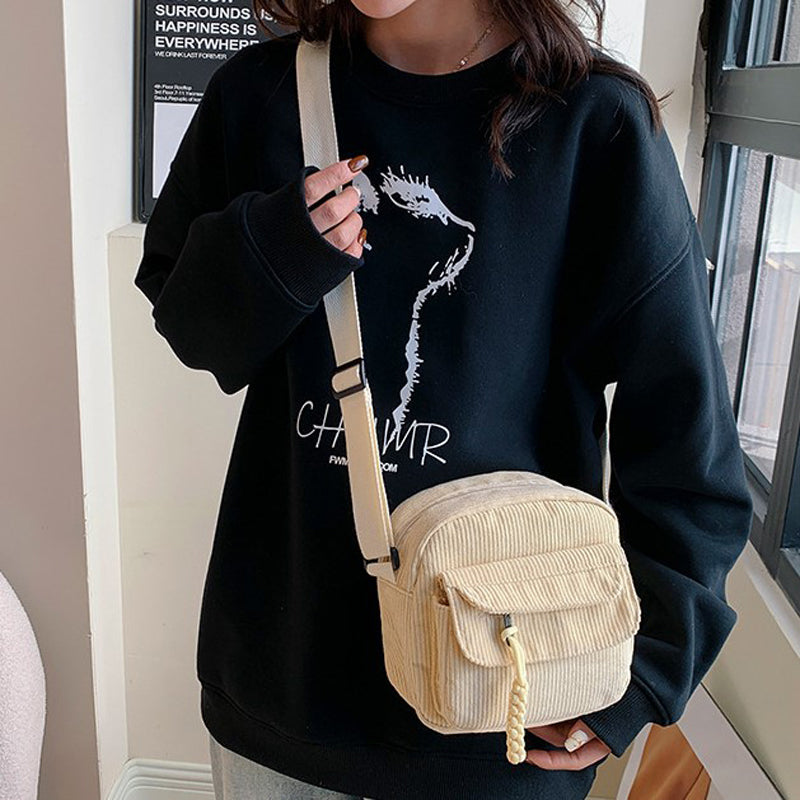 Small Zipper Pouch Crossbody Purse