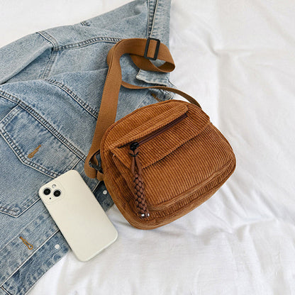 Small Zipper Pouch Crossbody Purse