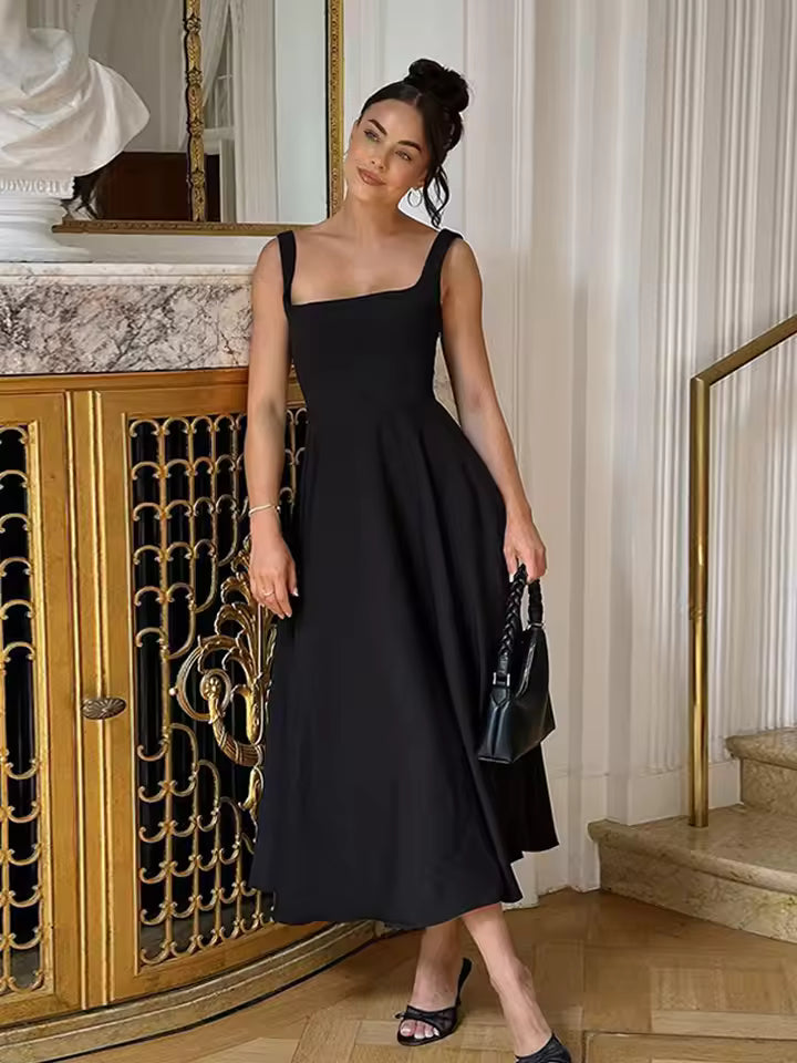 Ladies' Luxury Party Midi Dress - Luxivelle