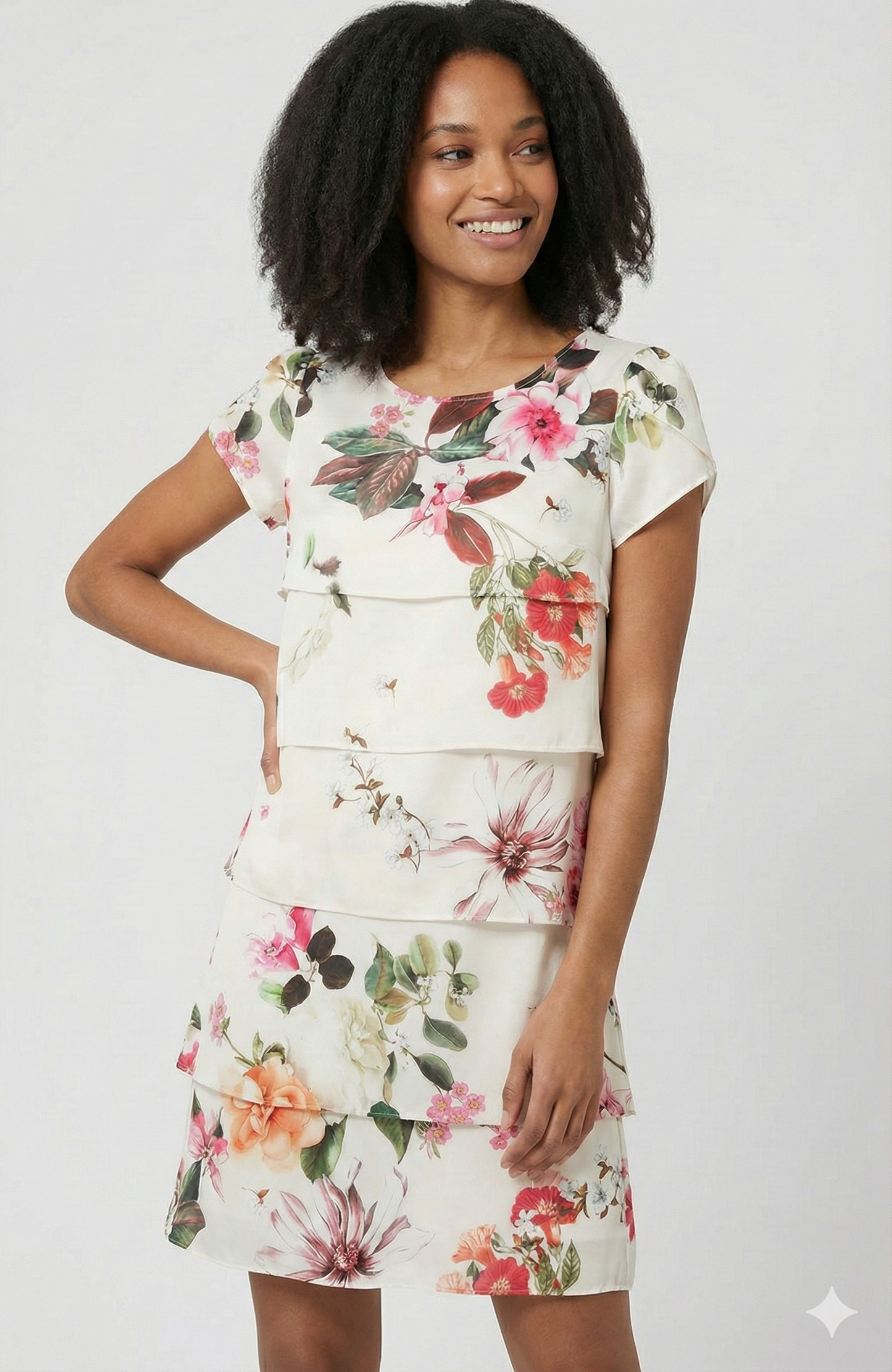 Pretty Floral Sundress for Women | Easy Midi Dress