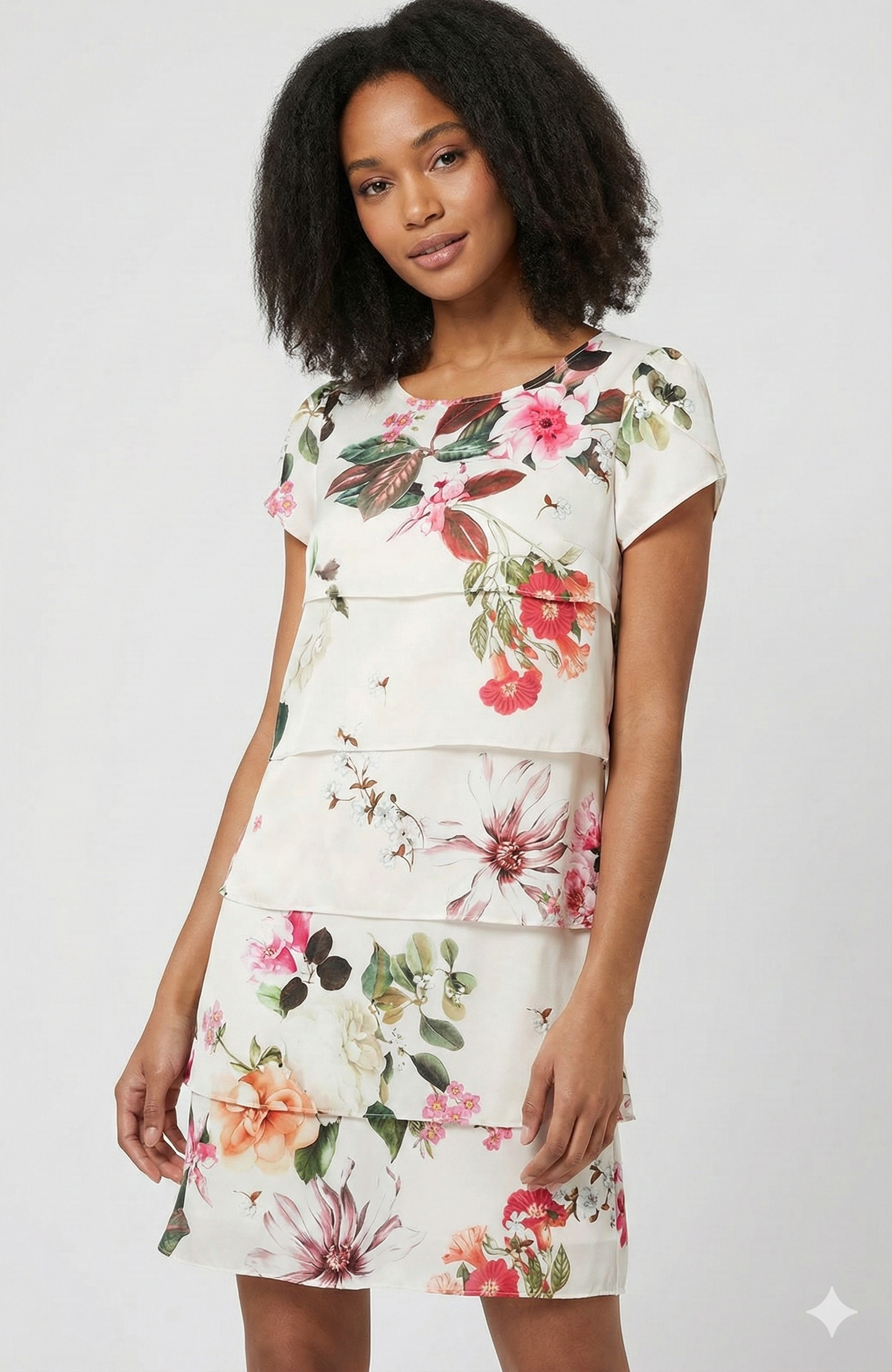 Pretty Floral Sundress for Women | Easy Midi Dress - Luxivelle