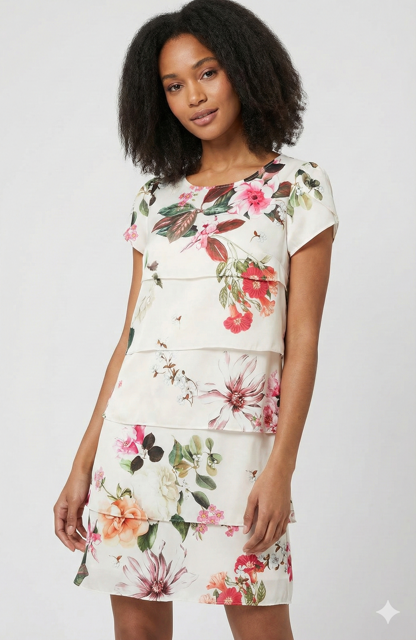 Pretty Floral Sundress for Women | Easy Midi Dress - Luxivelle