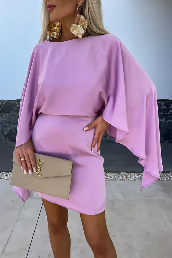 Ladies Stylish Party Dress With Sleeves