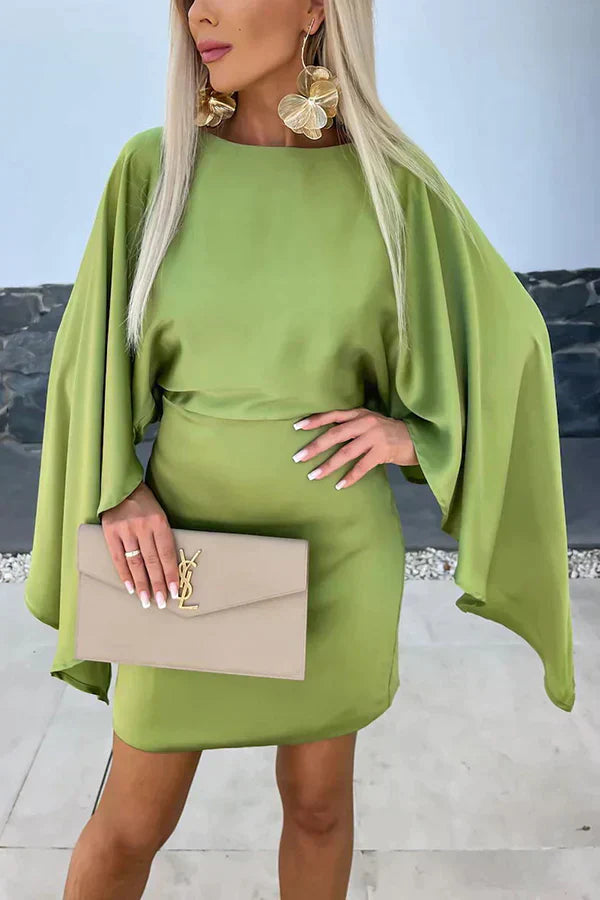 Ladies Stylish Party Dress With Sleeves