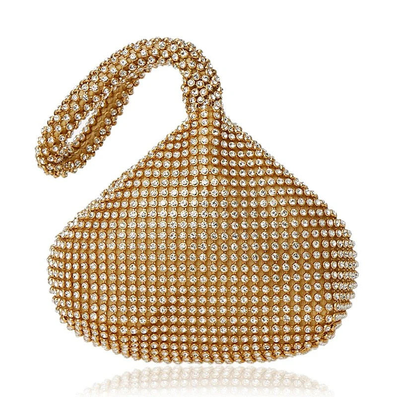 Glittering Clutch Evening Bag - Luxivelle