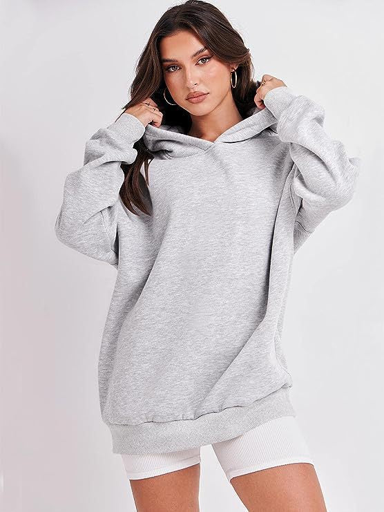 Relaxed Fit Women's Long Sleeve Hoodie