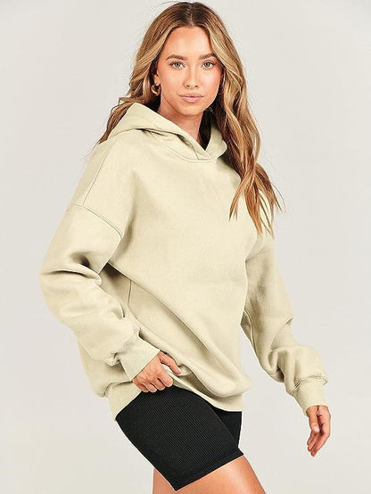 Relaxed Fit Women's Long Sleeve Hoodie