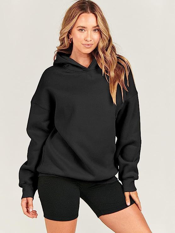 Relaxed Fit Women's Long Sleeve Hoodie