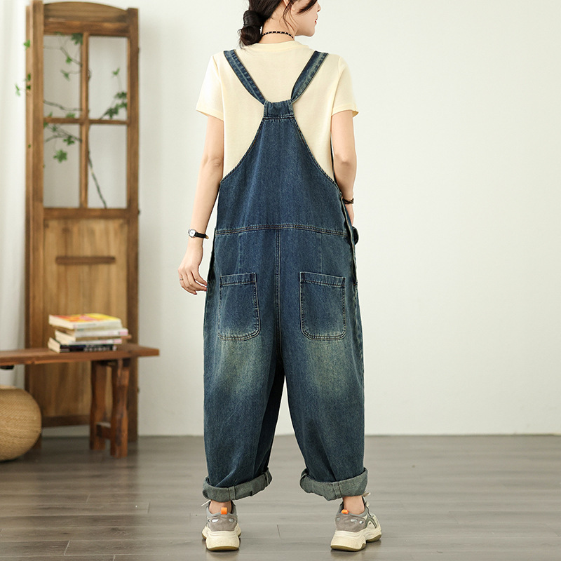 Relaxed Fit Women's Wide Leg Jumpsuit