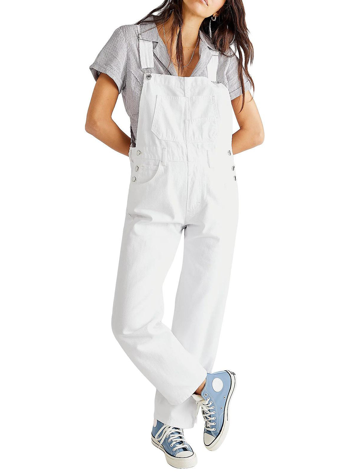Relaxed Fit Women's Straight Leg Jumpsuit