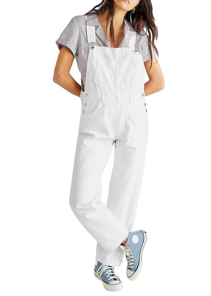 Relaxed Fit Women's Straight Leg Jumpsuit