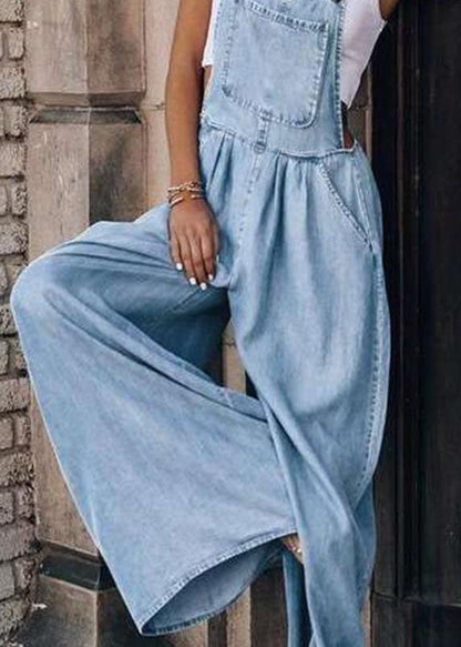 Relaxed Fit Womens Jumpsuit With Pockets